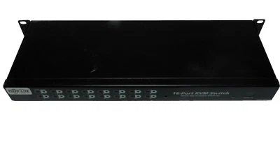 Tripp-Lite 16-Port Maxiport KVM Switch With On Screen Display CS-1216A DC 9V - Image 1 of 4