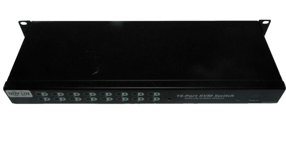 Tripp-Lite 16-Port Maxiport KVM Switch With On Screen Display CS-1216A DC 9V - Image 1 of 4