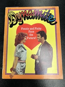 Dynamite Magazine #32 Fonzie and Pinky issue vintage Happy Days Free Shipping - Picture 1 of 1