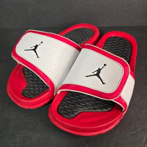 Nike Jordan Hydro 2 Retro Slides Scarpe Bianco Rosso 5Y Ragazzo Donna 6.5 (313194)