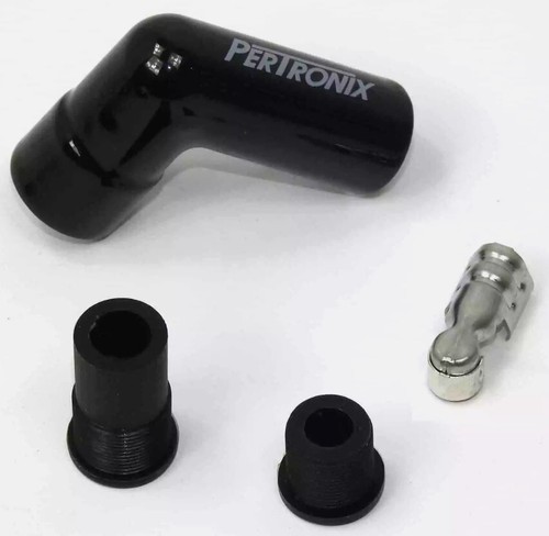Pertronix 808213 Zündkerzendraht-Set – 8 Mm, Schwarz, Hitzebeständig Geflochten
