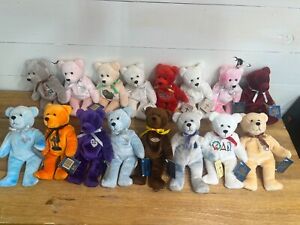 Lot of 16 Holy Bears New with Tags, Perfect Condition