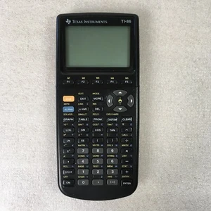 Texas Instruments TI-86 Calcolatrice Grafica ROTTA PER RICAMBI RIPARAZIONI SCHERMO DIFETTOSO - Foto 1 di 11
