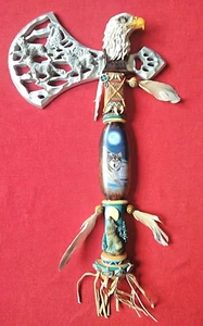 BRADFORD EXCHANGE - TOMAHAWK TRAILS - RUNNING SPIRITS - LIMITED + COA - 2008 - Picture 1 of 7