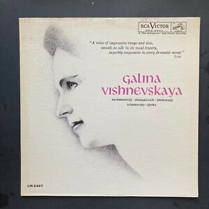 Rachmaninoff GALINA VISHNEVSKAYA, soprano / Alexander Dedyukhin, piano