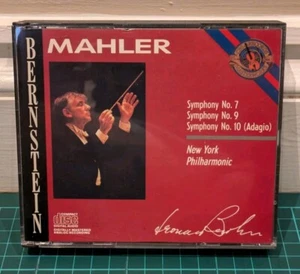Mahler : Symphony No.7, 9, 10 (Bernstein) 3 CD Box Set, CBS Records VGC - Bild 1 von 9