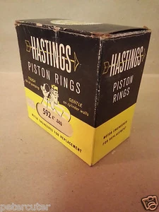 Juego de anillos de pistón Hastings 592 (4" .040) - Imagen 1 de 2
