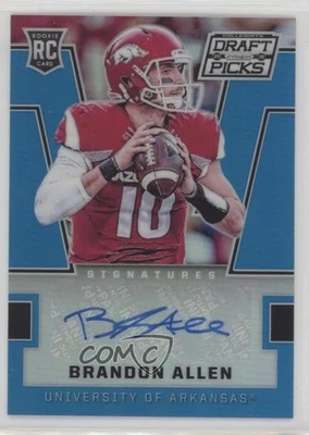 2016 Panini Prizm Collegiate Draft Picks Blue Brandon Allen #164 Rookie Auto RC - Image 1 of 2