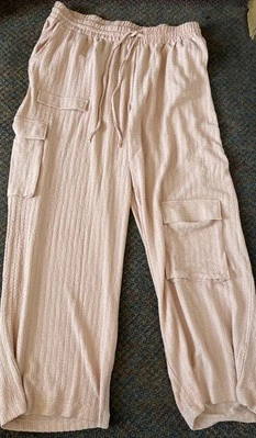 ASHLEY STEWART MUJER CARGO ROSA 3X NODIN NUEVO CON ETIQUETAS (B61) Foto 1 de 4