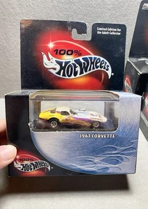 Sealed 2000 Hot Wheels 100% Black Box 1967 Corvette Limited Edition, Real Riders - Picture 1 of 1