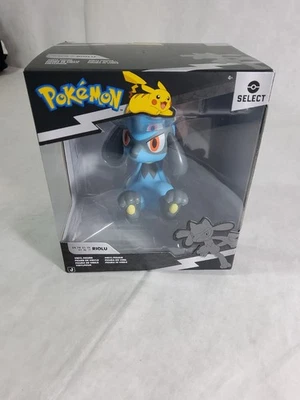 Boneco de vinil 2025 Jazwares Series 4 Pokémon Select RIOLU novo na caixa lacrado - Imagem 1 de 4