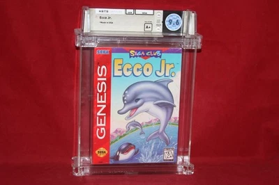 Ecco Jr. (Sega Genesis, 1995) Factory Sealed, WATA Graded 9.6 A+ - Image 1 of 2