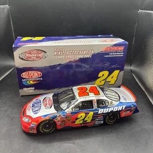 Jeff Gordon #24 DuPont Winston The Victory Lap 2003 1:24 acción diecast NASCAR - Imagen 1 de 9
