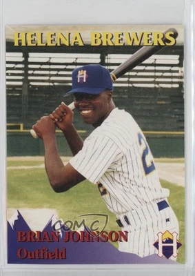 1995 Rocky Mountain Motors Helena Brewers Brian Johnson #10 - Image 1 of 2