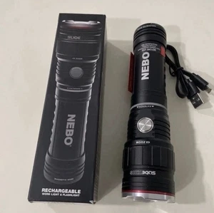 Nebo Slyde King Torcia da lavoro ricaricabile 500 lumen Nero - LHT0003 - Foto 1 di 14