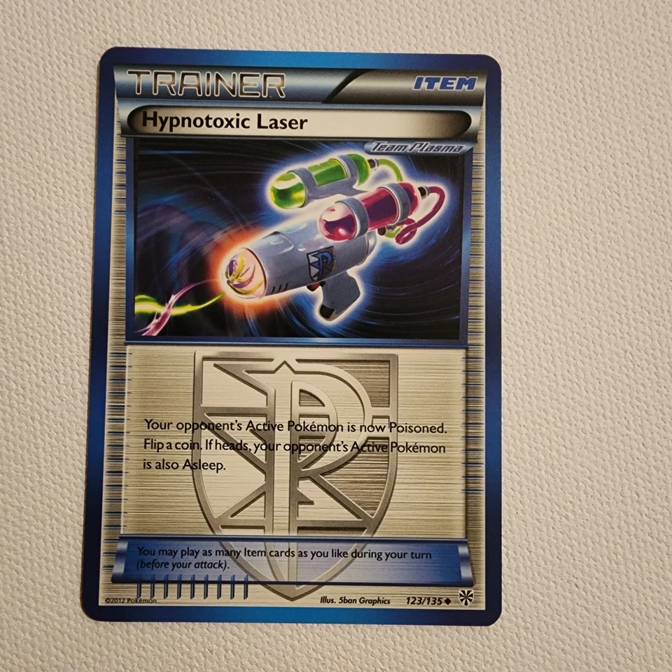 Hypnotoxic Laser (Team Plasma) Uncommon Plasma Storm 123/135 MP - Image 1 of 2