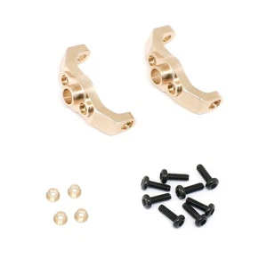 Traxxas 1/18 TRX4M Defender Brass C-Hubs - Weighted Steering Upgrade - Picture 1 of 12