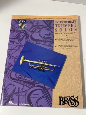 Trumpet Intermediate Solo Music Book with CD  Hal Leonard - Image 1 of 4