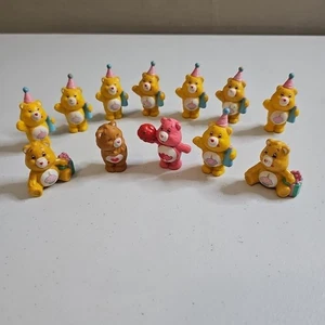 12 Care Bears Geburtstag Party Hut Geschenk Liebe viel zärtlich PVC 80er Posten - Bild 1 von 10