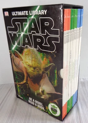 Star Wars: Ultimate Library Box Set 20 Volumes Early Readers Level w/ Poster VG! - Image 1 of 4