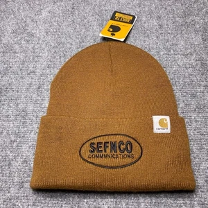 Carhartt Beanie Mütze Cap Stretch One Size Herren Braun Workwear - Bild 1 von 5