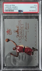 2004 Ultra Scoring Kings #22 LeBron James PSA 10 GEM MINT - Picture 1 of 2
