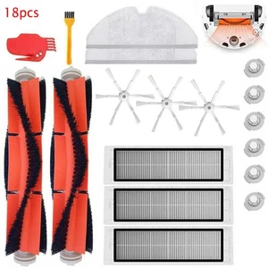 Cepillo principal cepillo lateral filtro fregonas accesorios para Roborock S6 S50 S6 MaxV E4 - Imagen 1 de 43