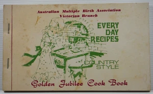 CWA Golden Jubilee Recipe Cookbook 2 Australian Multiple Birth Association 1979 - Bild 1 von 13