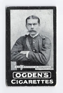 1901 Ogdens General Interest Lord Kitchener of Khartoum 103 Tobacco Vintage Card - Picture 1 of 2