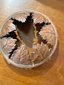 Yankee Candle Retired ILLUMA Lid Bronze Leaves Fall Trees Holiday NEW NO Package - Picture 1 of 6
