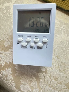 Outlet Timer, 7 Day Wall Plug in Light Timer Outlet, CANAGROW Indoor Digital Pro - Picture 1 of 2