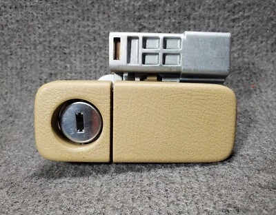 Honda CRV CR-V 2007 2008 2009 2010 2011 guantera bloqueo pestillo mango bronceado OEM  Foto 1 de 4