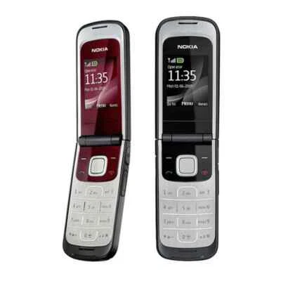 Nokia 2720 fold Flip Big Bottom Cell Phone Original 2G GSM 900 / 1800 RM-519 - Image 1 of 4