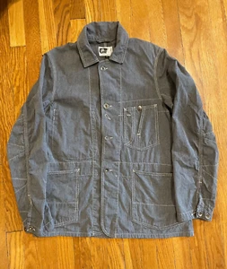 Vintage 2000s Engineered Garments salt&pepper work jacket, made in USA, size S - Picture 1 of 4