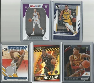 Indiana Pacers Tyrese Haliburton RCS, Turner Relic, Siakam SP, etc. Lote de 5 tarjetas - Imagen 1 de 2