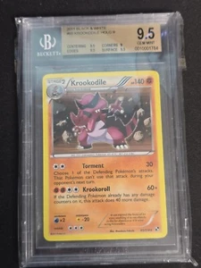 Krookodile Holo Blanco y Negro BGS 9.5 65/114 - Imagen 1 de 6