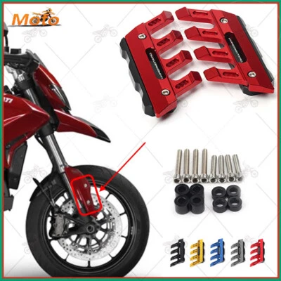 CNC Front Fork Protector Fall Protection Frame Slider For Ducati HYPERMOTARD - Image 1 of 4