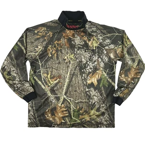 Scent Blocker Mens XL Scentek Blocker Mossyoak Camo 1/4 zip Pullover - Picture 1 of 7