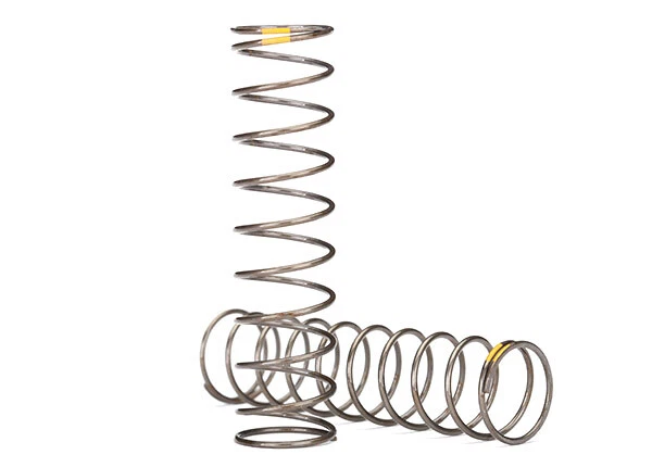 Traxxas 8042 Springs Shock Natural Finish GTS 0.22 Rate Yellow Tra8042 Tra1