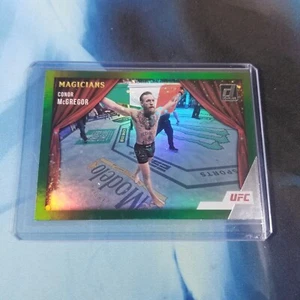 Donruss UFC Conor McGregor Green Flood Magicians 2022 inserto #1 casi nuevo/muy bueno - Imagen 1 de 2