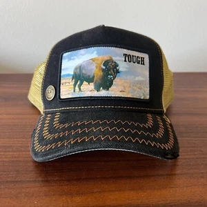 Goorin Bro Rodeo Capsule Buffalo Trucker Hat Rare Sold Out The Farm Tough NWT - Picture 1 of 6