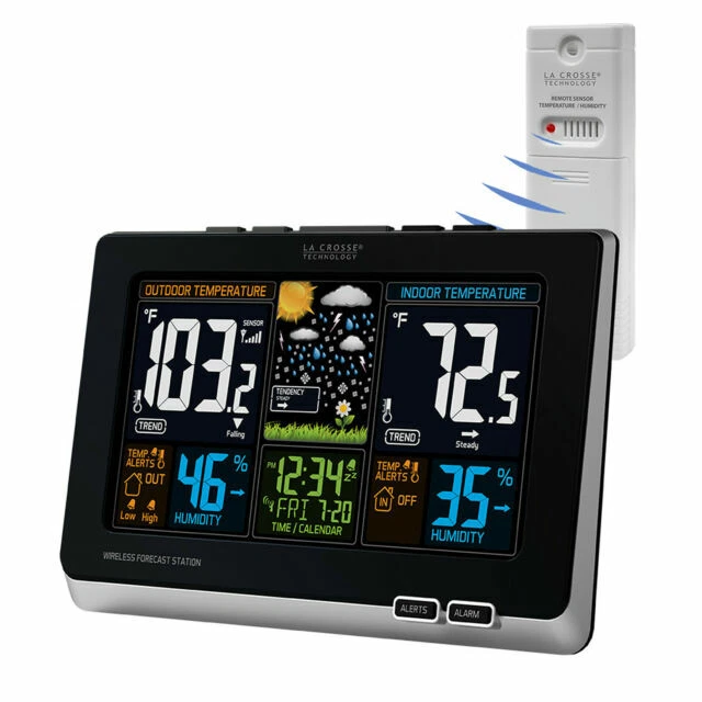 La Crosse Technology 308-1414B Wall Weather Station