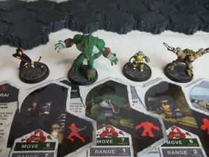 Heroscape PERSONALIZADO TMNT Set 4: Leatherhead, Slash, Karai ~ Teenage Ninja Turtles - Imagen 1 de 8