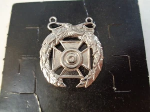 USMC Qualifikation Bar Halter Pin Kranz Kreuz Militär (G-23 auf Rückseite) * - Bild 1 von 5