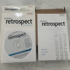 Sonic Solutions Roxio EMC Retrospect for Windows Backup & Recovery Software - Picture 1 of 2