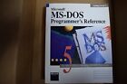 Microsoft Ms-Dos Programmer's Reference By Microsoft Press (Paperback)