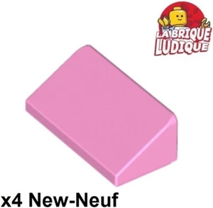 Lego 4X Slope Brick Roof 1X2 Bright Pink 85984 - Picture 1 of 1