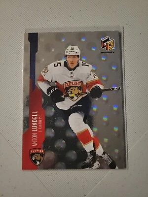 2021-22 Upper Deck Extended Anton Lundell HoloGrFx Rookie Insert Panthers C18 - Image 1 of 2