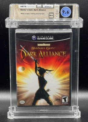 Baldur's Gate Dark Alliance Nintendo GameCube Sealed New WATA 9.6 A++ Graded - Image 1 of 2