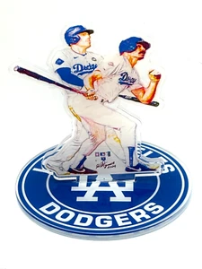 Figurina acrilica Los Angeles Dodgers Freddie Freeman/Kirk Gibson - altezza 5 pollici - Foto 1 di 1